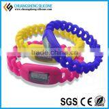 Twist Shape Silicone Fashion Wirstband, Sample Free Bracelet thumbnail-6