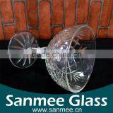 China Manufacture Wholesale Wine Black Glass Goblet thumbnail-2