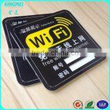 KM-FP14 High Quality Square Plastic Acrylic Warning Board for Wifi Sign thumbnail-2