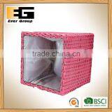 Plastic Rattan Basket Garden Planter Flower Pot thumbnail-4