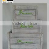 Antique Finishing Wooden Box for Flowers thumbnail-1