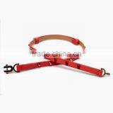 Fashion Rivets Decorated DU Buckle Sex Girl Thin Pink PU Waist Belt thumbnail-4