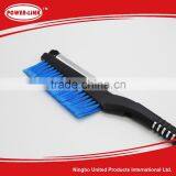Plastic Car Window Wiper With Ice Scraper Snow Rain Brush thumbnail-2