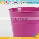 Decorative Plant Pot Covers Outdoor Metal Garden Galvanised Plant Pots thumbnail-5