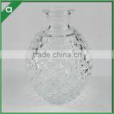 Engraved Ball Glass Bottle for 80ml Reed Diffuser Oil