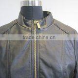 New Arrival Fashional Pure Dubai pu Leather Jackets for Men thumbnail-3