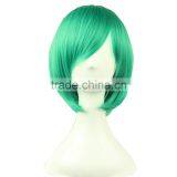 Fashion Colorful Human Hair Wig Short Lace Wigs Human Wholesale thumbnail-3