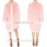 2016 Best Selling Winter Women Pink Sexy Fox Fur Coat OEM Service thumbnail-5