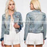2016 Hot Sale Fancy Denim Jackets Wholesale Made in China thumbnail-5