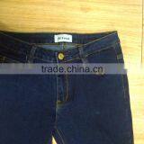 GZY Guangzhou Stock Lots Classical Slim Fit Ladies Jeans Top Design thumbnail-3