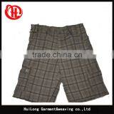 Short Pants Cheap Trousers Bulk Wholesale Cargo Mens Plaid Shorts thumbnail-4
