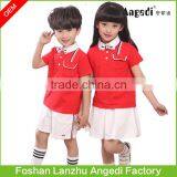Kid Clothing 100% Cotton Custom School Uniform Wholesale Cheap Price Kindergarten Uniform thumbnail-1