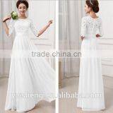 2016 Chiffon Lace Elsa Dress Cosplay Costume in Frozen Woman Designer Wedding Dress thumbnail-2