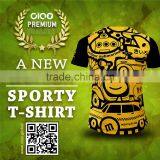 2016 Hot Sales MEN Clothing Custom Printing Logo O-Neck t Shirt thumbnail-2