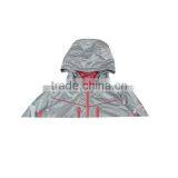 Newest Design Spring Women's Waterproof Jacket With Hood thumbnail-5