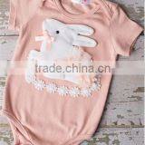 New Born Baby T Shirt Cute Easter Bunny Baby Clothing Baby Summer Rompers thumbnail-1