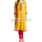Yihao 2016 Latest Ladies Wrap Kurta Designs for Women thumbnail-2
