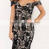 Runwaylover Oem Service White Strap Lace Long Party Dress thumbnail-1