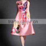 Hot Sale Fashion New Women Handed Sequins Slim Dresses Sleeveless Dress thumbnail-1