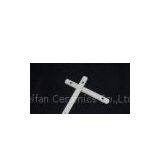 Precision Custom Made Bulk Density 3.6 G/cm3 , White Aluminum Oxide Ceramic Stripe thumbnail-1