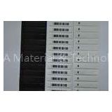 White Barcode Store Shop AM Soft Anti Theft Label 58kHz Maximum 1.9mm Thickness