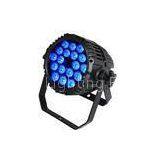 Waterproof 18*15W RGBWAUV LED Par Can Stage Light For Fashion Show , Weddings thumbnail-1