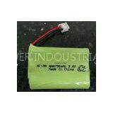 Ready To Use AAA750 Nimh Battery Packs 3.6V For Baby Monitor