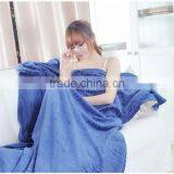 Hot Sale Wholesale Hometextile Bedding Sheet Set China Factory 100% Polyester Ultra Soft Fabric Solid Coral Fleece Blankets thumbnail-3