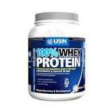 Usn 100% Whey Protein 908 G Strawberry Muscle Development and Recovery Shake Powder