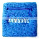 2017 New Design Zipper Pocket Sweatband for Promotional Use thumbnail-4