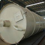 Dry powder mortar mixing tank