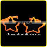 Cool Star Shaped LED Glowing Plastic Flashing Glasses
