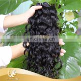 Silky and Bouncy Human Hair, Unprocessed Peruvian Water Wave Human Hair Extension