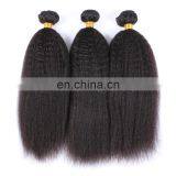 2017 Hot Sale Kinky Straight 8a Grade Natural Raw Indian Hair thumbnail-3