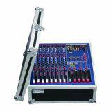 8 Channels Mixer With Amplifier 1200W*2 thumbnail-1