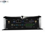 Industrial Fanless Mini PC i5 8250U 4 Cores 2 * DDR4 2 * COM Wind10 Linux Mini Desktop Computer VGA HDMI Wi-Fi thumbnail-5
