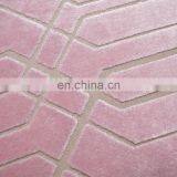 Wholesale High Quality Pink Geometric Cut Velvet Cushion Cover Pillow Cases thumbnail-6