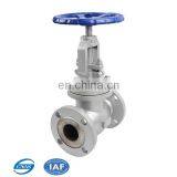 Cast Steel PN40 DN50 Steam And Thermal Oil Manual Operated Bellow Seal Stop Globe Valves thumbnail-3