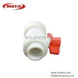 50mm Pvc Ppr Pipe Fitting Double Union Ball Valve White thumbnail-3