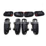 Door Handle Black Outside Black Inside Kit Set 8 For Toyota Corolla 6920512130 thumbnail-6