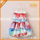 Custom Logo Princess Frock Design Dress Party Kids Princess Dress thumbnail-3