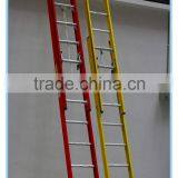 FRP insulation telescopic lightweight ladders 7m for sale
