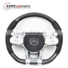 2021 G Class W463 W463A G63 G500 G350 Carbon Fiber Steering Wheel for S Class W222 E Class W213 S63 E63 Carbon Steering Wheel thumbnail-4