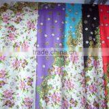 S084 Latest Design Printed Rectangle Islamic Scarf 2011 thumbnail-1