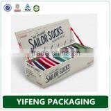 New Design Luxury Cardboard Sock Packaging Gift Box