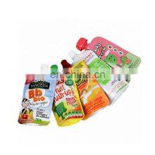 Custom Printed Stand up Pouch BPA Free Food Spout Pouches With Childproof Cap thumbnail-4