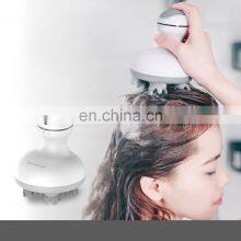 Electric Silicone Heads Waterproof IPX7 Head Body Scalp Knead Vibrating Shower Hanheld Massager thumbnail-3