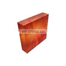 твердый гравированный цветной резиновый держатель знака, рамка, логотип, фотоблоки для выставки, индивидуально изготовленные прозрачные акриловые блоки