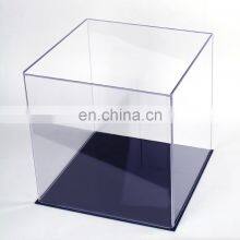 Countertop Action Figure Plastic Model Box Sliding Lid Acrylic Figure Acrylic Clear Display Case