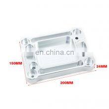 AOSU Silver Billet Aluminum Shifter Base Plate For Honda TSX Accord K24 Trans thumbnail-3